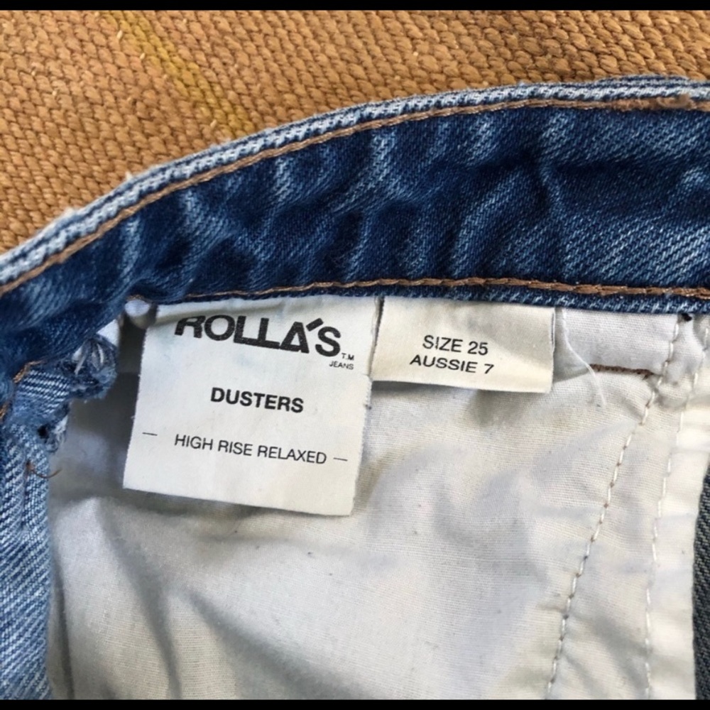 Rolla’s Dusters High Rise Straight Jean - Picture 4 of 6